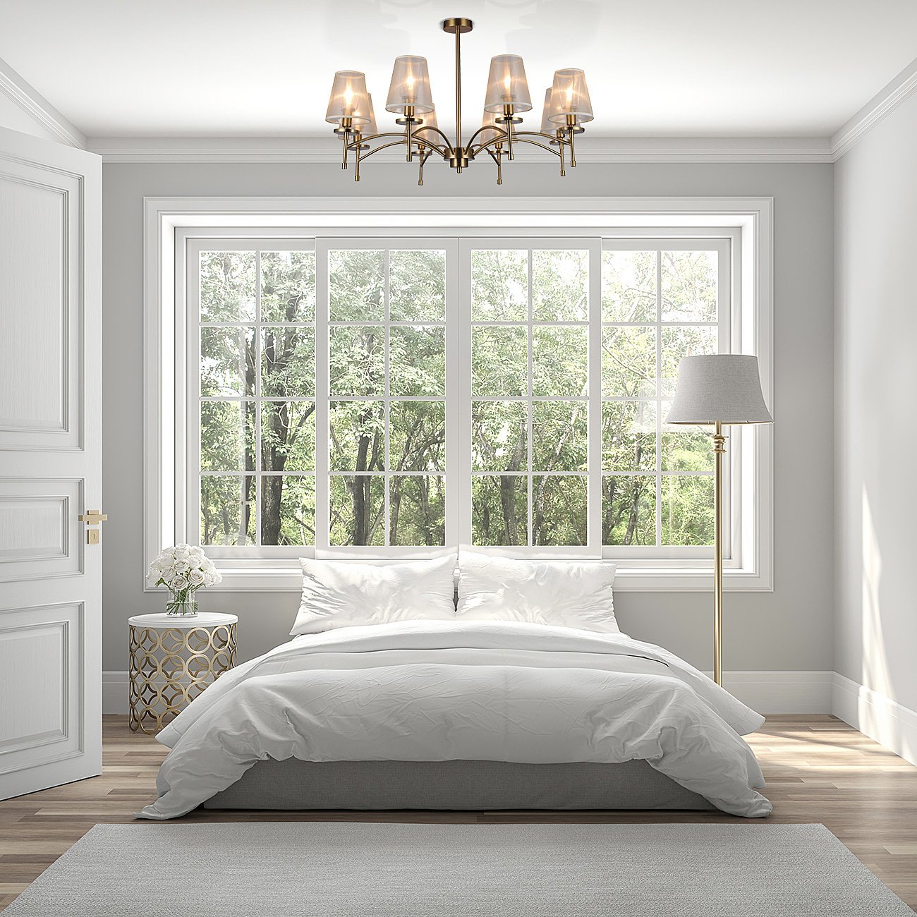 Потолочная люстра Escada Faith 694/8PL Gold