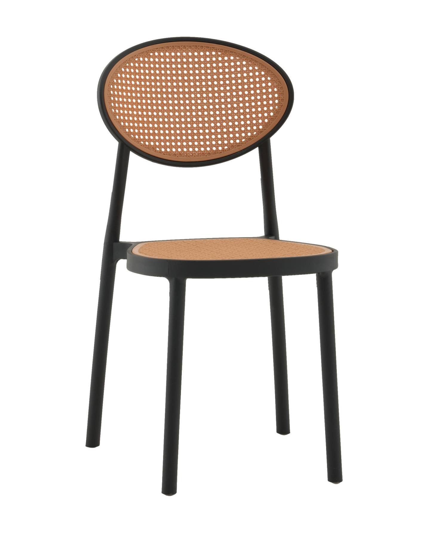 PP-245 black Стул пластиковый Stool Group Junie PP-245 black