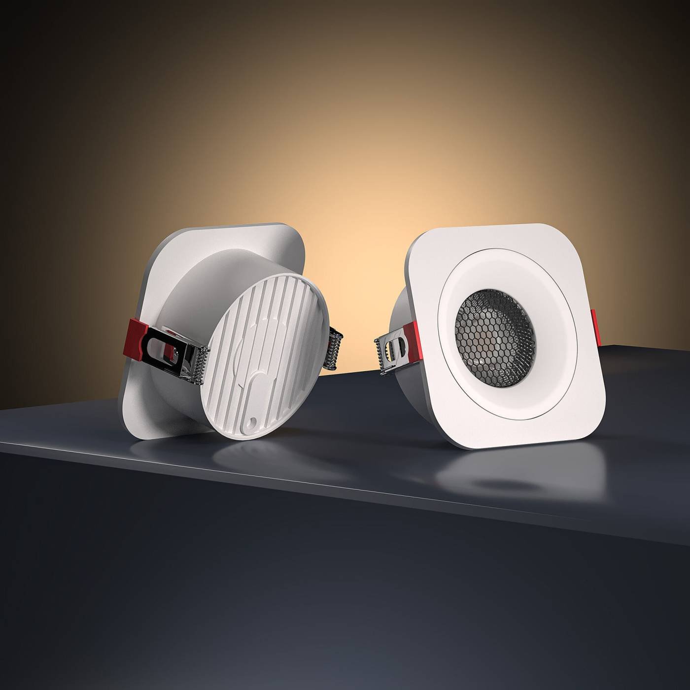 15276/LED 10W 4000K белый IP44 Встраиваемый светильник Elektrostandard Tetro 15276/LED 10W 4000K белый IP44