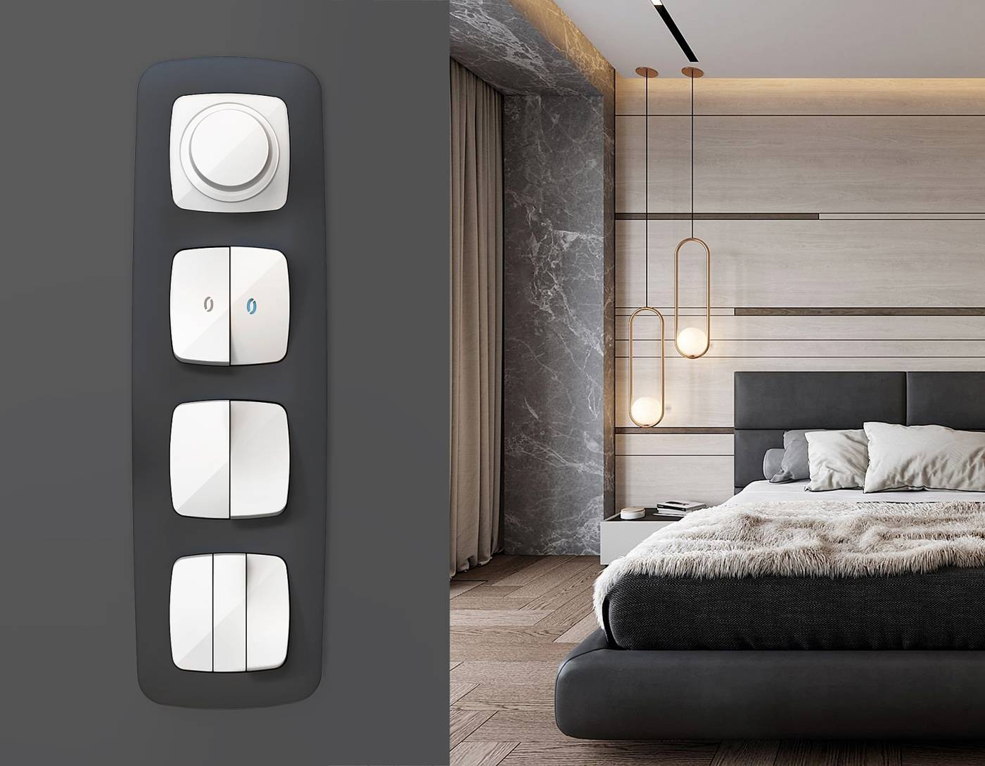 Накладка на механизм Ambrella Volt OMEGA OP1055