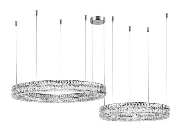 Потолочная чашка 8550 D12 2 горизон.кольца chrome Потолочная чашка Newport Elizabeth 2 Потолочная чашка 8550 D12 2 горизон.кольца chrome