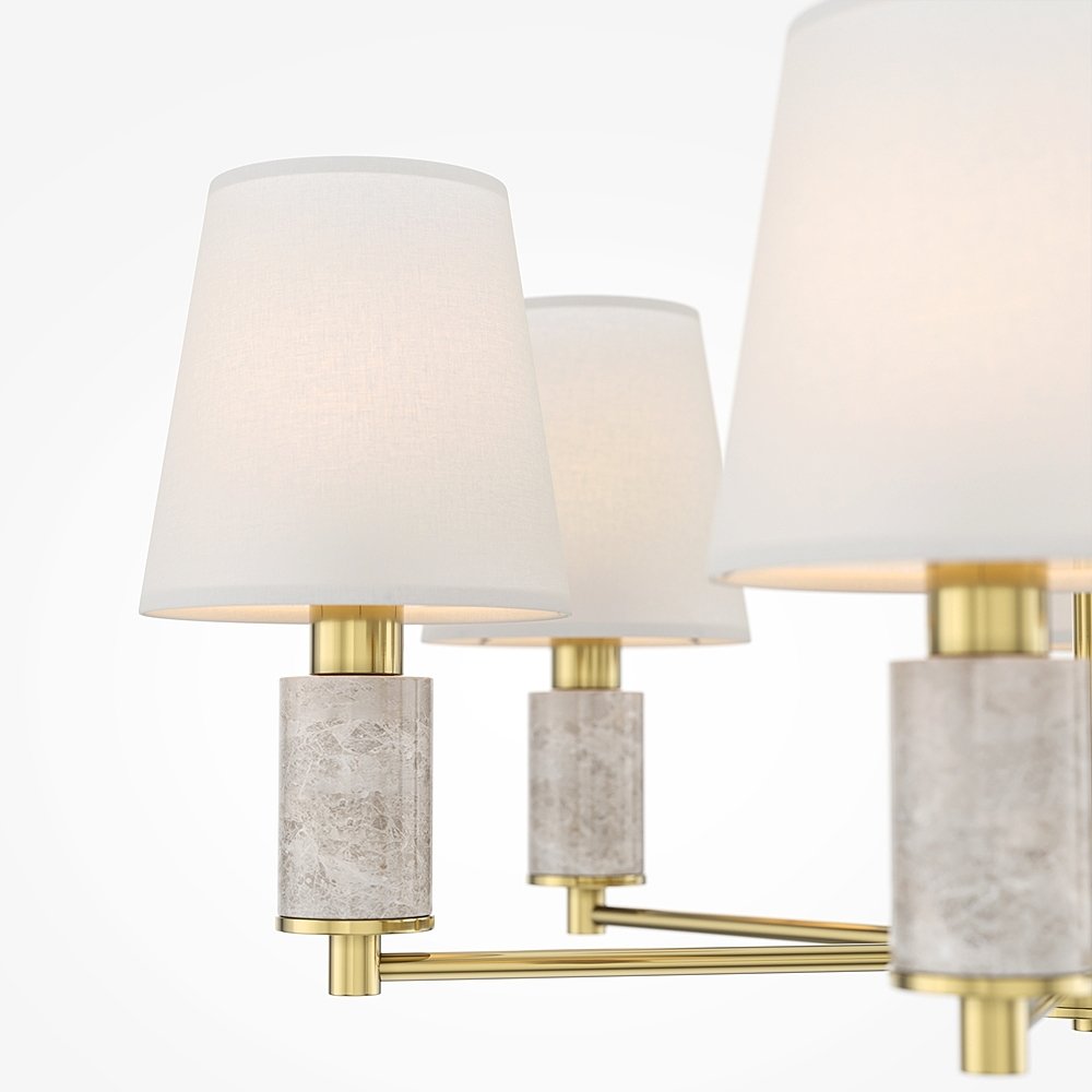 Люстра на штанге Maytoni Lira MOD483PL-06BS