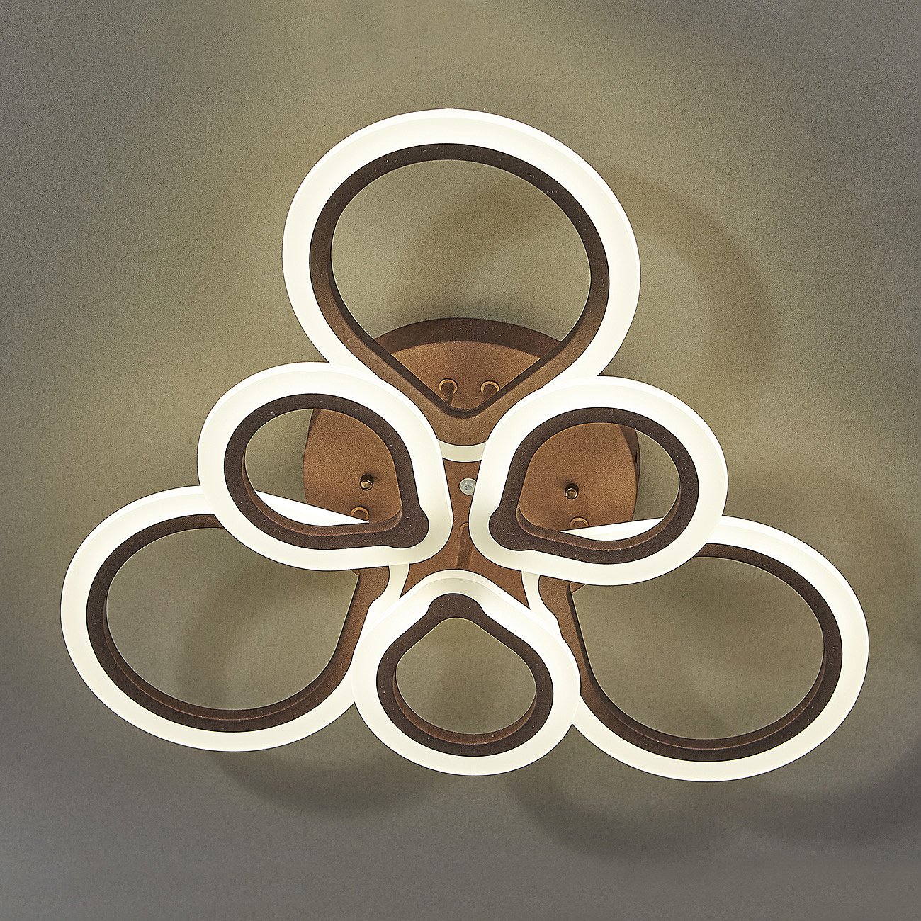 Потолочная люстра Escada Molly 10221/6LED Coffee 75W