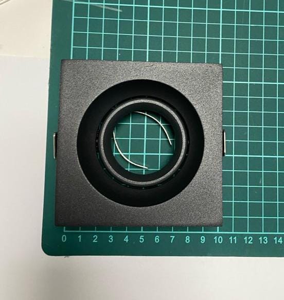 Встраиваемый светильник Elvan ST-4014SQ-G5.3-Bk