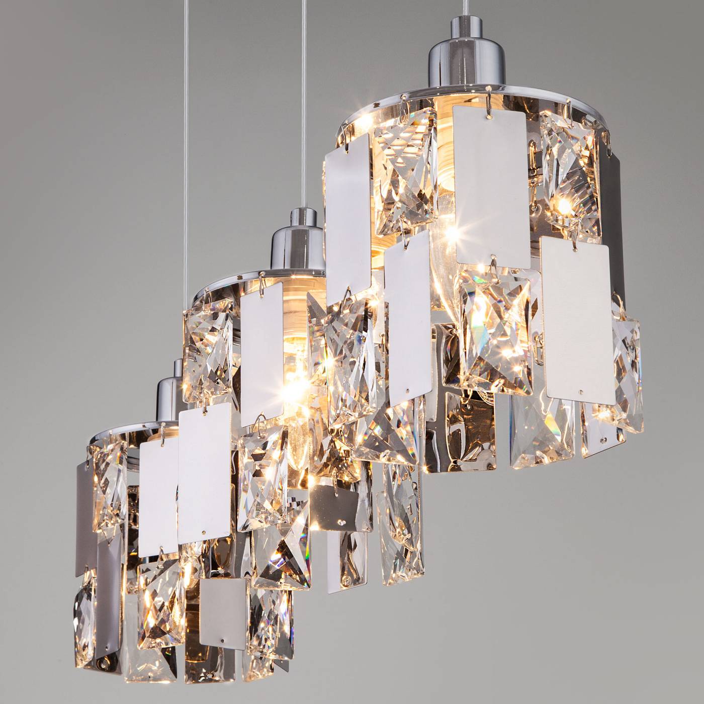 50101/3 хром Светильник подвесной Eurosvet Scoppio 50101/3 хром