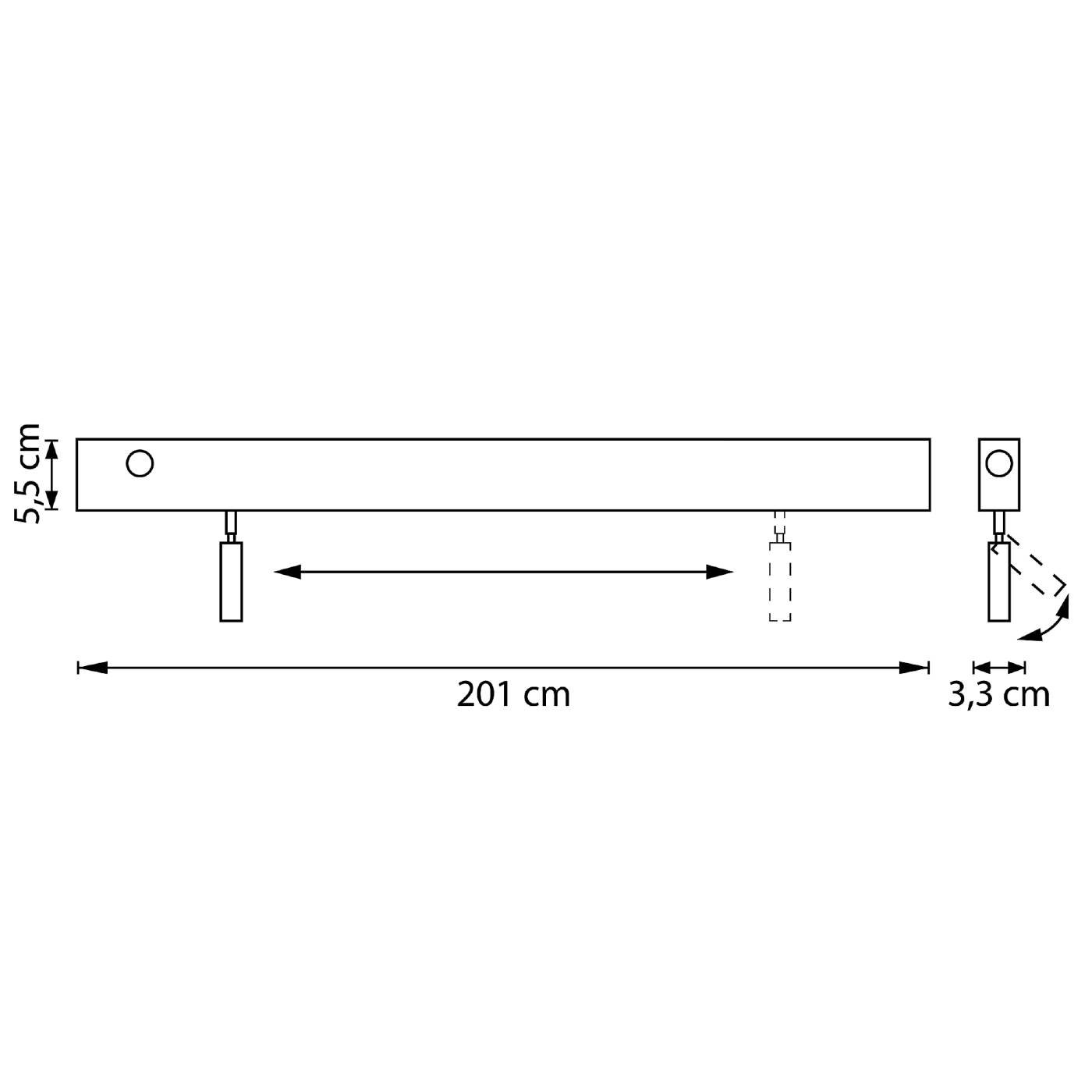 Настенный светильник Lightstar Fiume Spot 810657