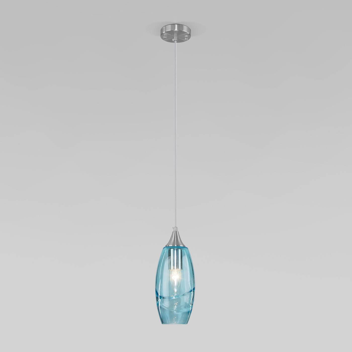 50222/1 голубой Светильник подвесной Eurosvet Lotus 50222/1 голубой