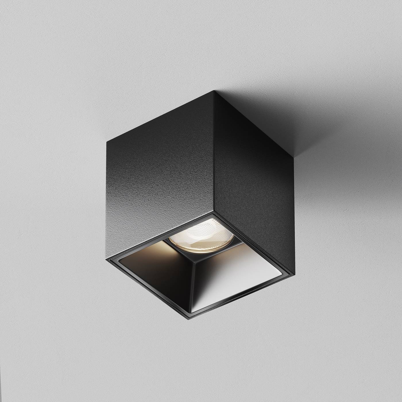 Накладной светильник Maytoni Alfa LED C064CL-5W4K-SQ-B