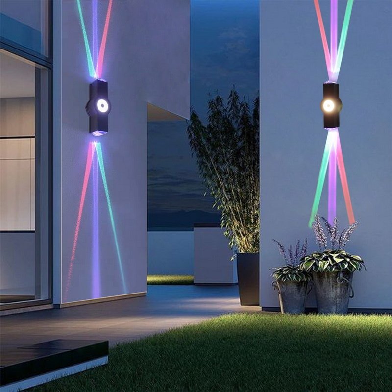 Настенный светильник Reluce 08231-9.2-003U LED2W+2*3W RGB BK