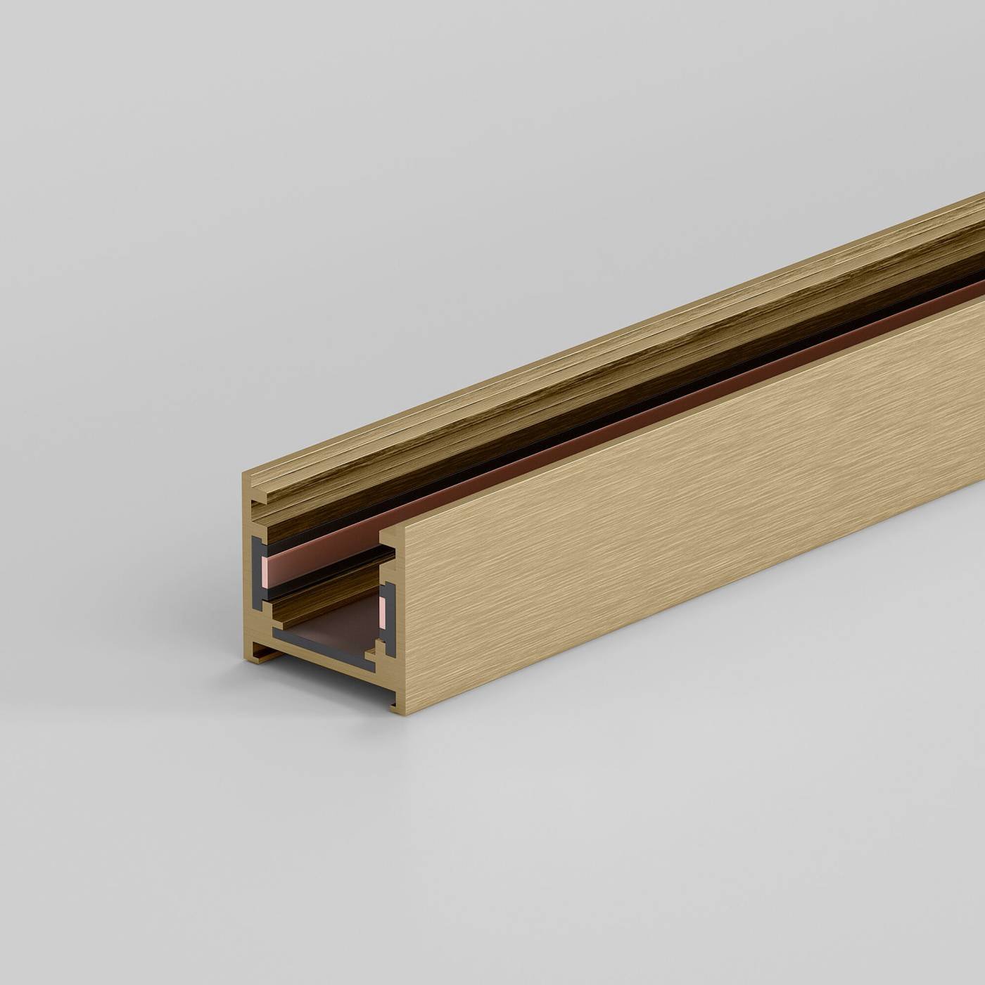 Brass Line Шинопровод накладной (латунь) (1,5м) 85223/00 Шинопровод накладной Elektrostandard Line Magnetic Brass Line Шинопровод накладной (латунь) (1,5м) 85223/00