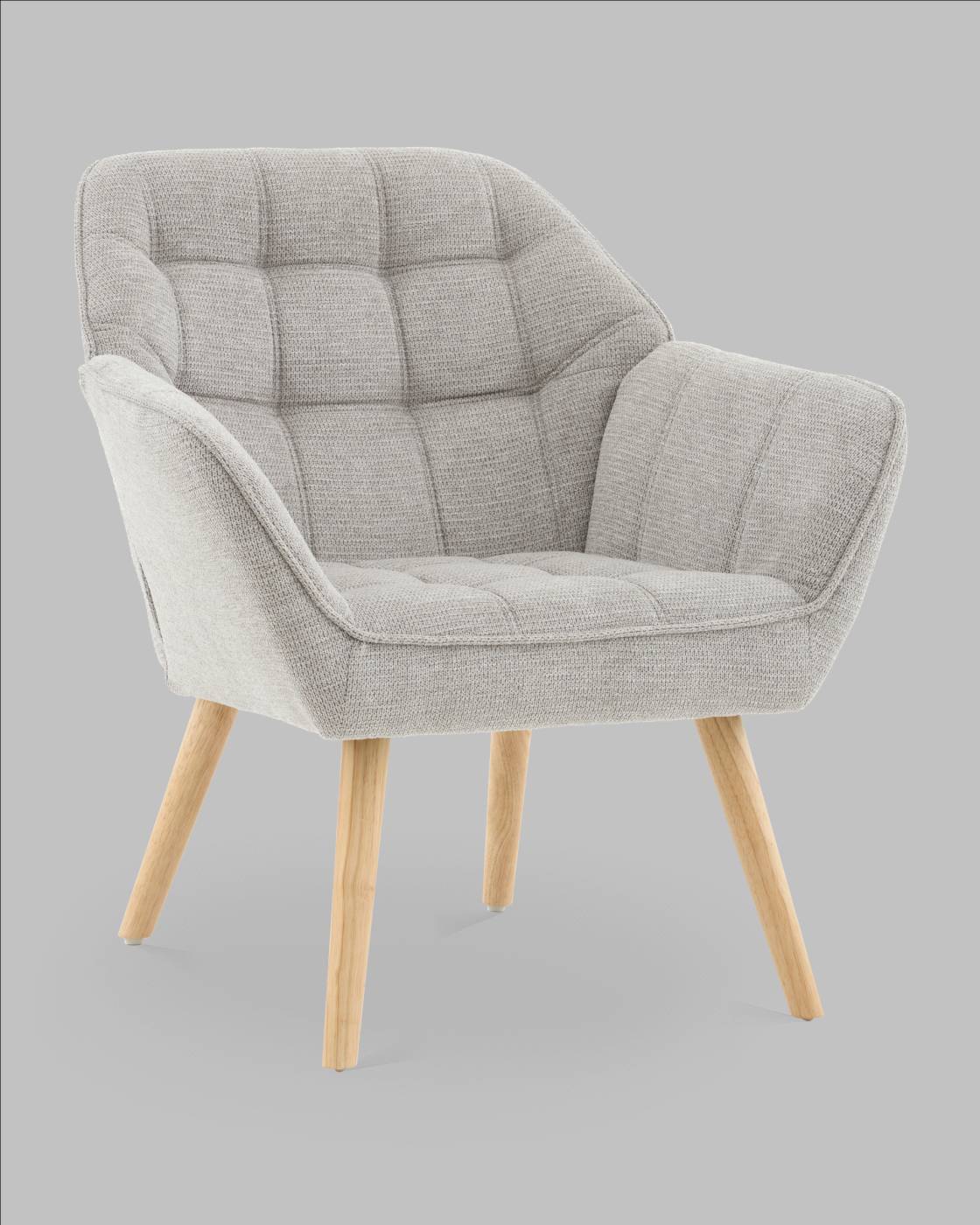 Кресло Stool Group Вэйл QH-8904K DAG-18(80) light grey