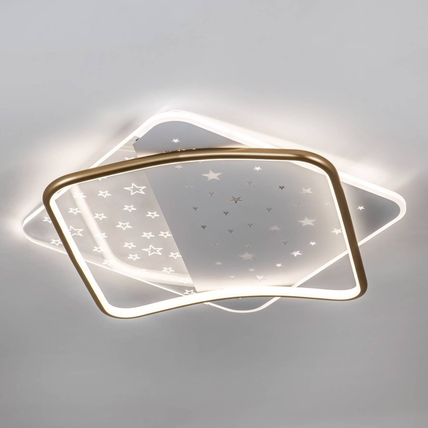 L1037-520 GD Потолочная люстра L LED4U L1037-520 GD