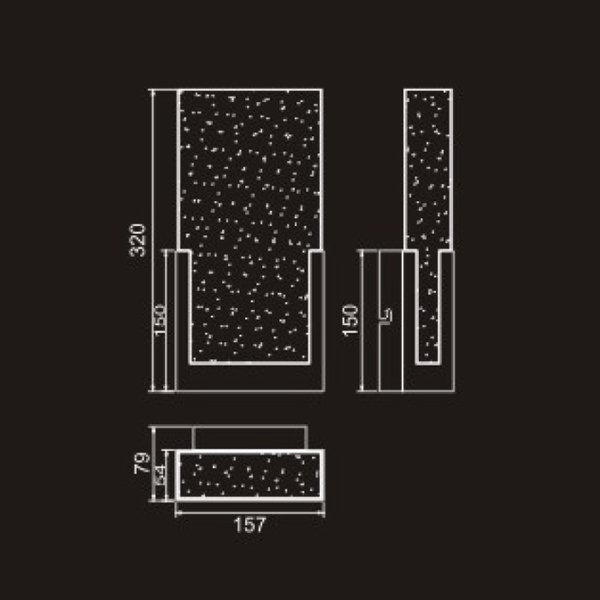 Настенное бра Delight Collection 98023 W98023L dark bronze