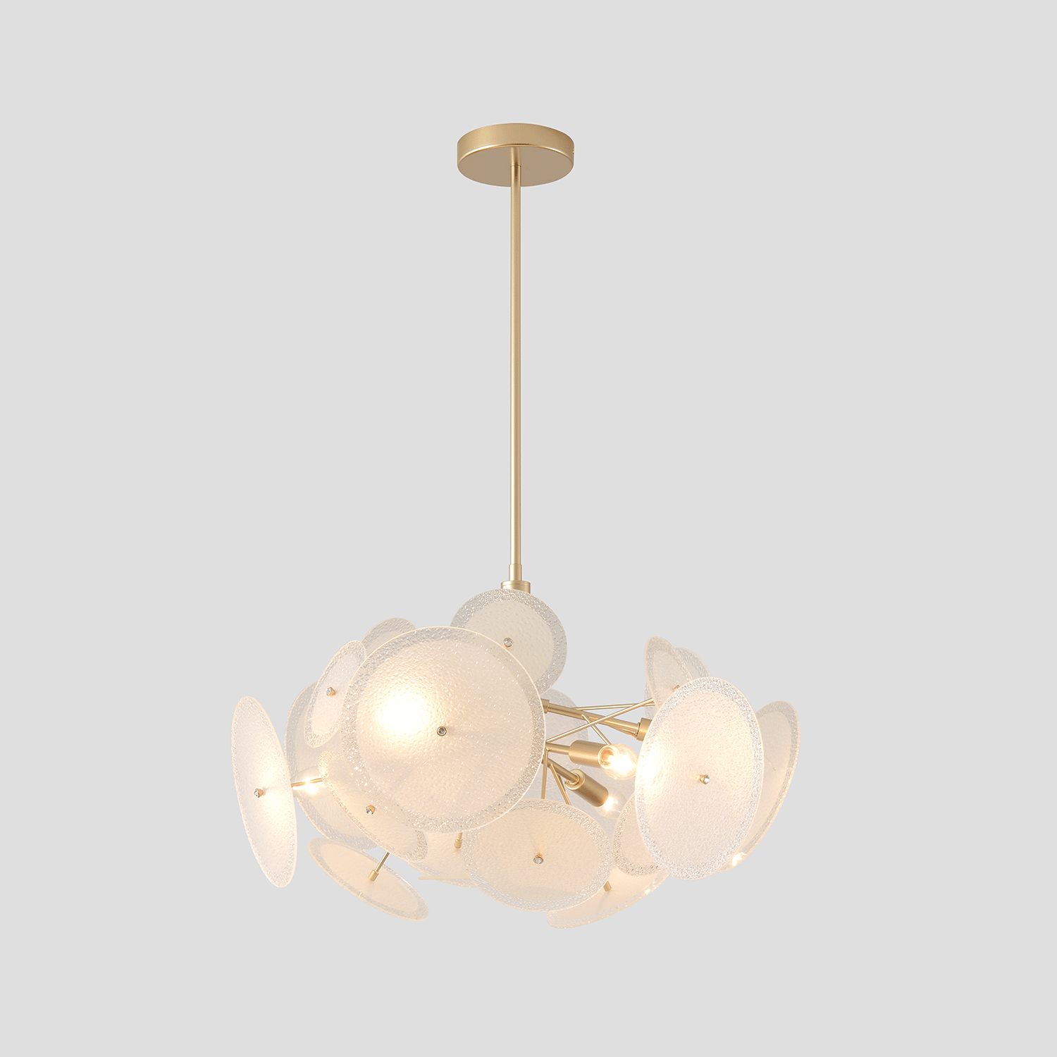 DANDELION SP6 GOLD Люстра на штанге Crystal Lux Dandelion DANDELION SP6 GOLD