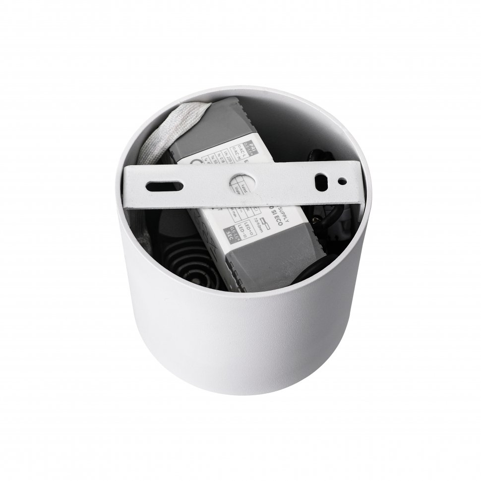 Накладной светильник ILedex Metrica 113-12W-D100-3000K-24DG-WH