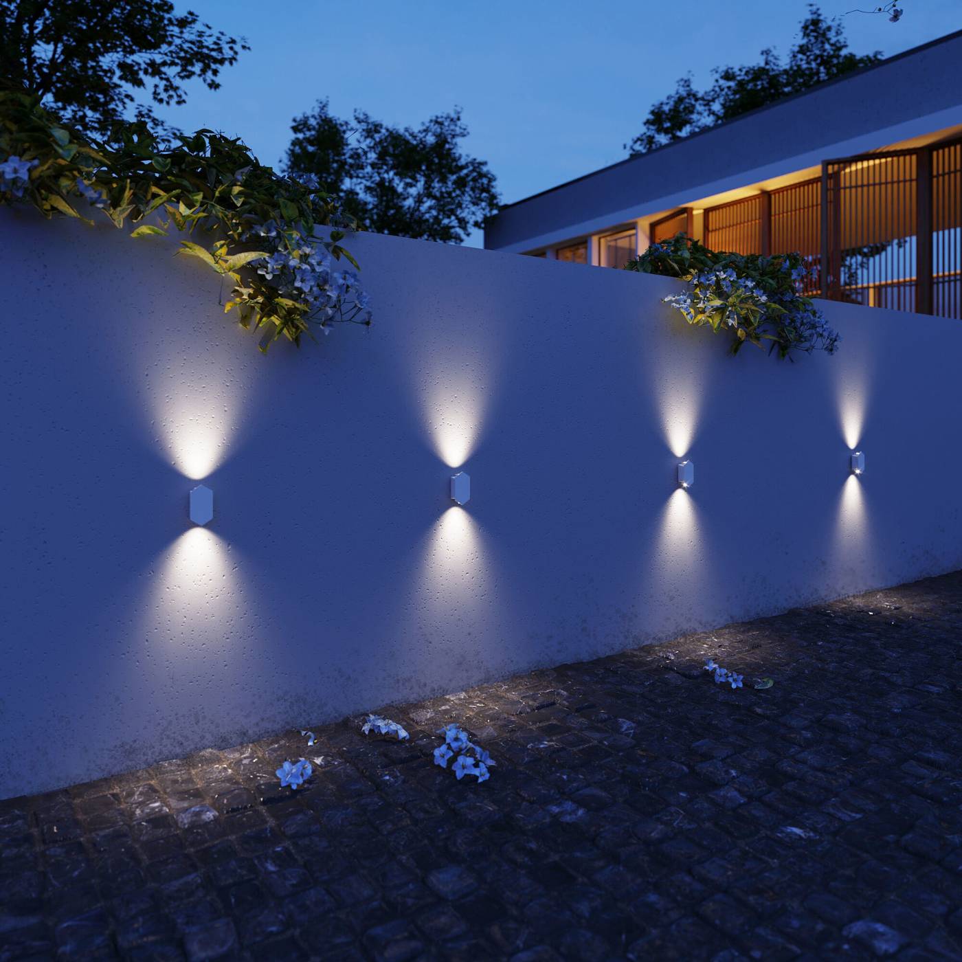 Уличный настенный светильник Elektrostandard Mini Light Mini Light белый (35152/D)