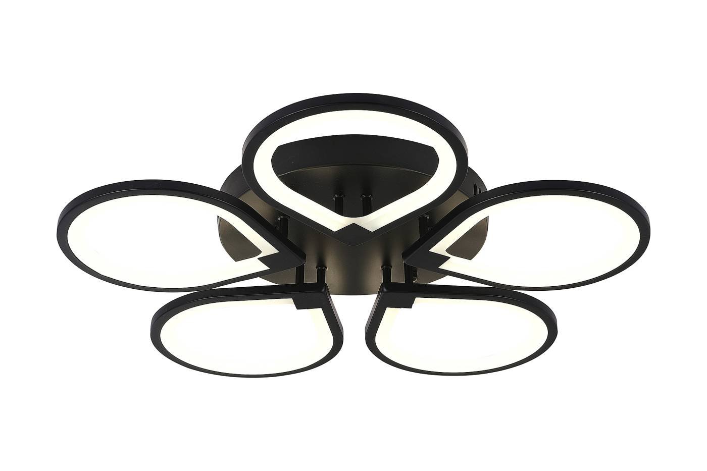 Потолочная люстра Natali Kovaltseva Singl INNOVATION STYLE 83042 BLACK
