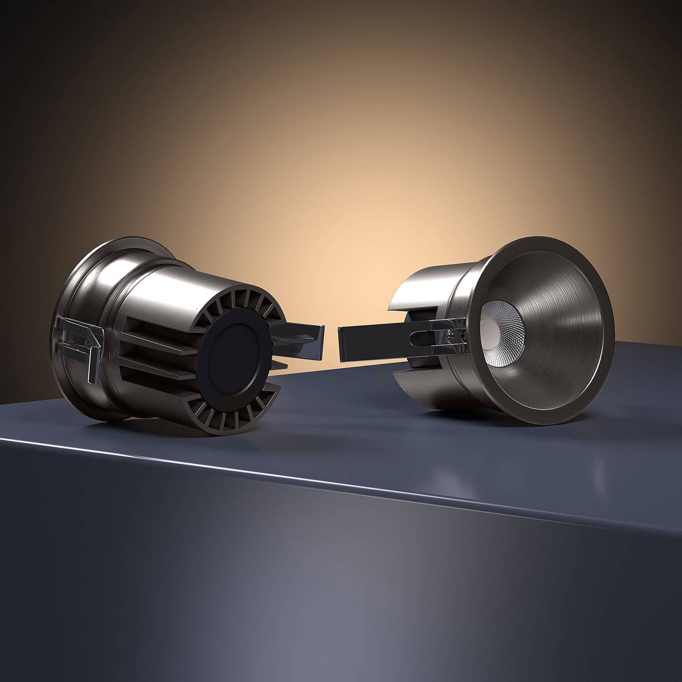 25071/LED 15W 4000K титан Встраиваемый светильник Elektrostandard Forte 25071/LED 15W 4000K титан