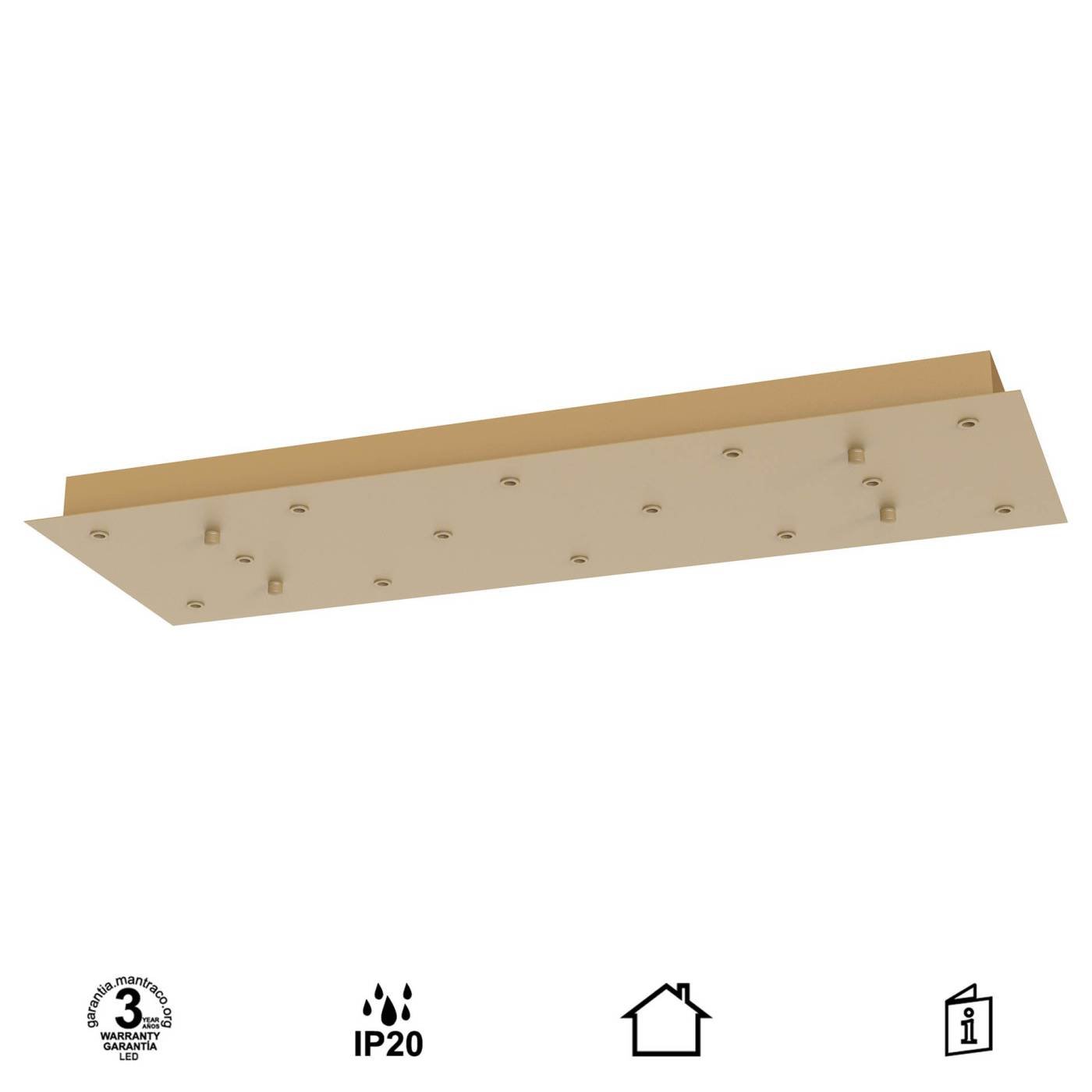9392 9392 Основание потолочное 14L MODULAR LIGHT FLORONES