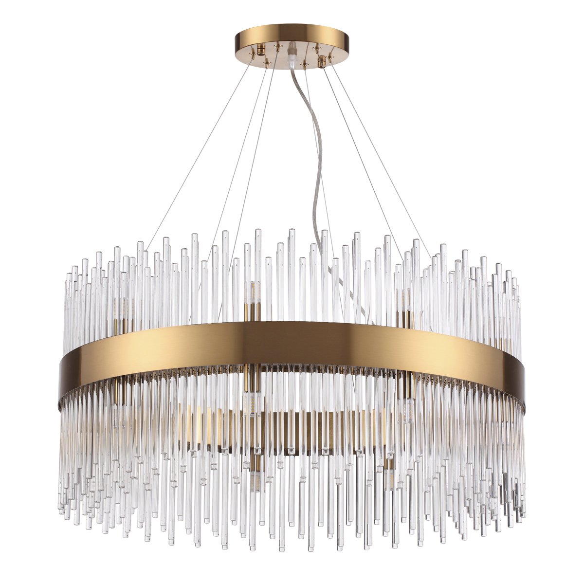 Подвесная хрустальная люстра Focco Odeon Light 4722/18