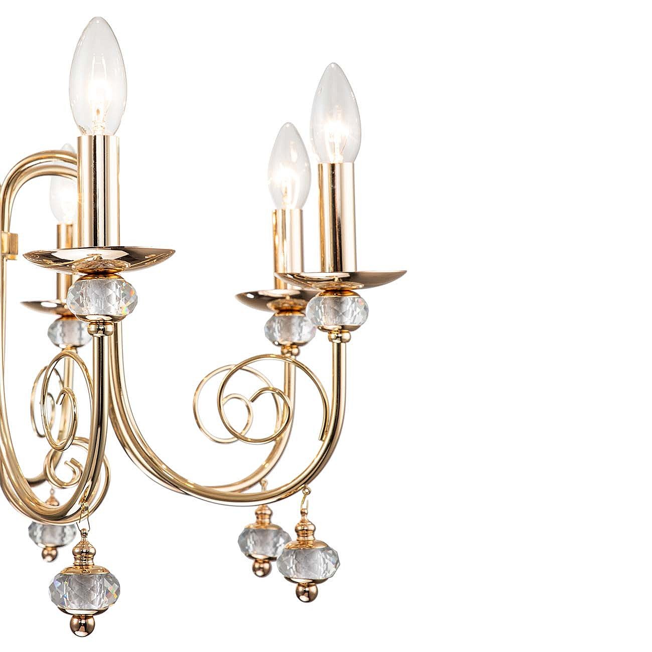 Подвесная люстра Escada Shine 678/8PL Gold