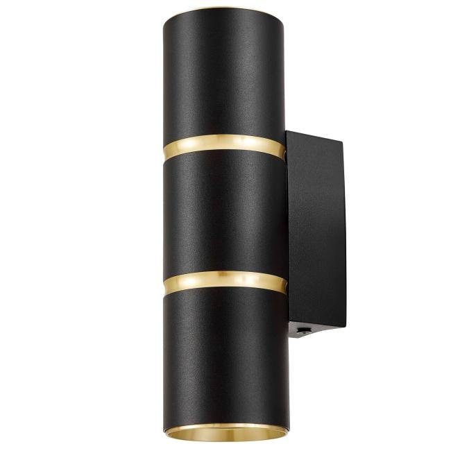 Настенный светильник Lumina Deco Asti TS TK40-W2 BK+GD