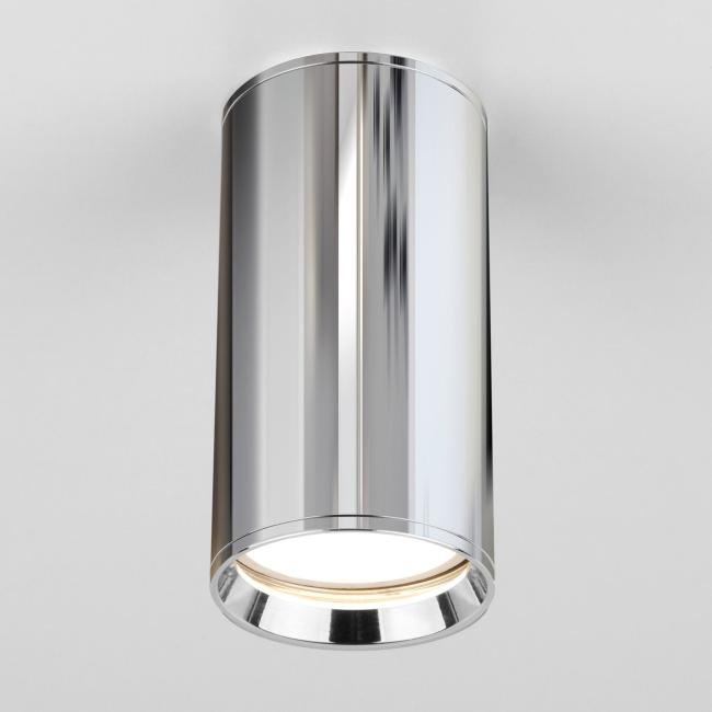 DLN101 GU10 хром Накладной светильник Elektrostandard Rutero DLN101 GU10 хром