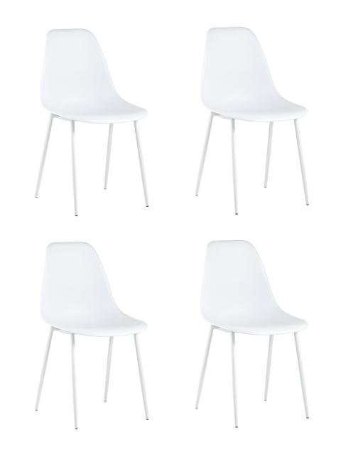 KONWIN CHAIR WHITE X4 Комплект стульев Stool Group Kon KONWIN CHAIR WHITE X4