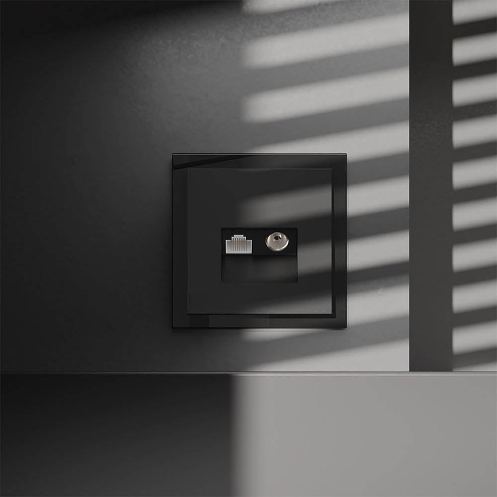 VLS060708 Розетка телевизионная Voltum S70 VLS060708