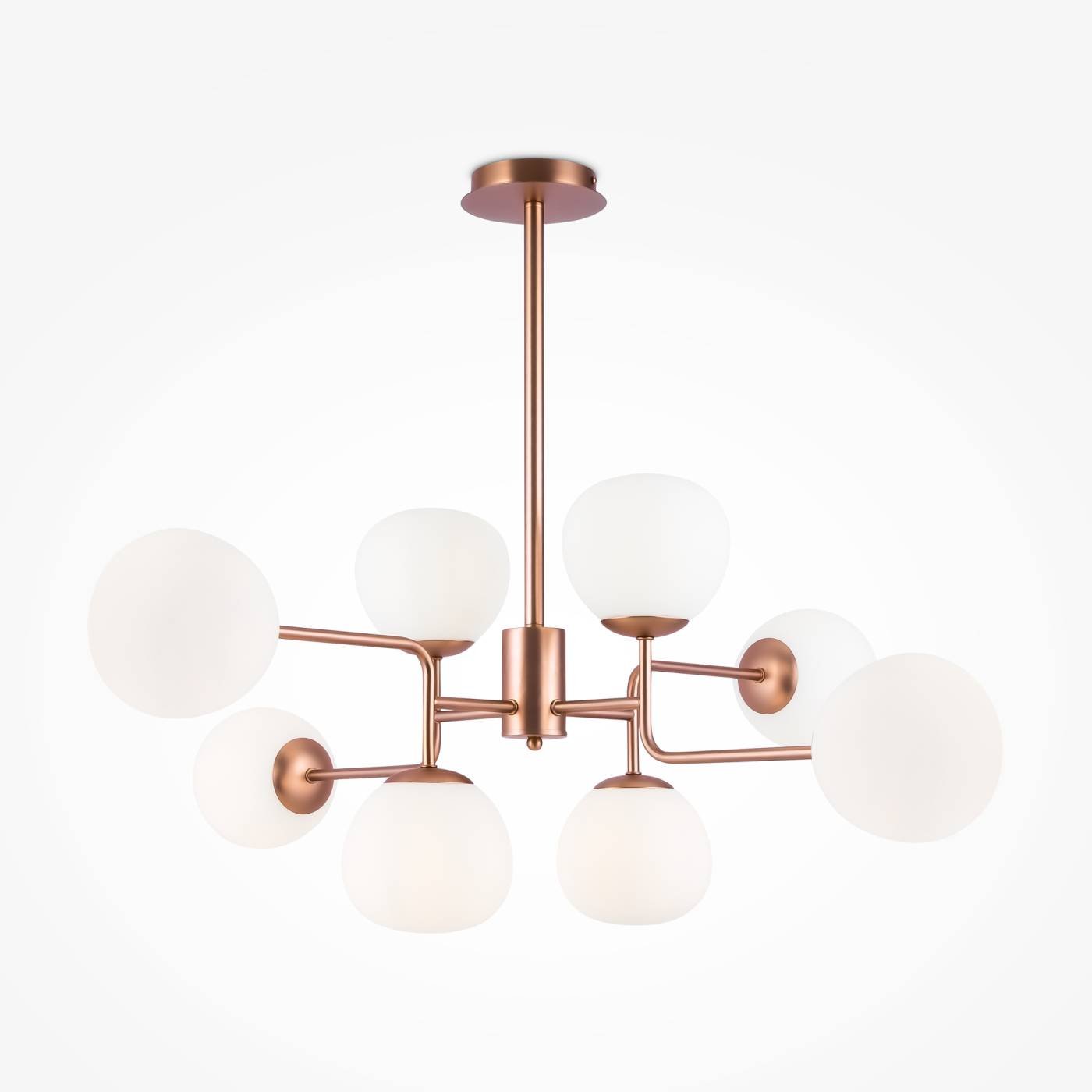 Люстра на штанге Maytoni Erich MOD221-PL-08-G