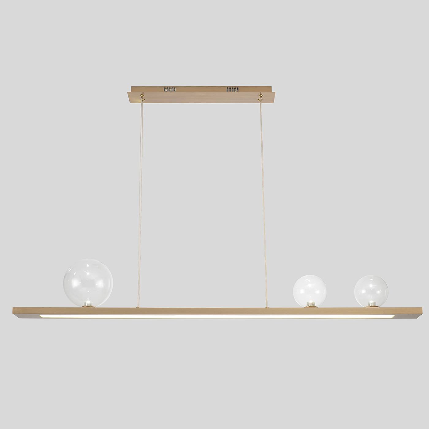 AHORA SP1 L1200 BRASS Светильник подвесной Crystal Lux Ahora AHORA SP1 L1200 BRASS