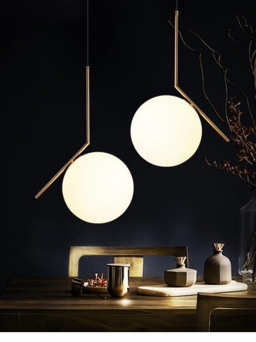 Светильник подвесной Elvan 4457 PD-4457L/1-E14-Gl