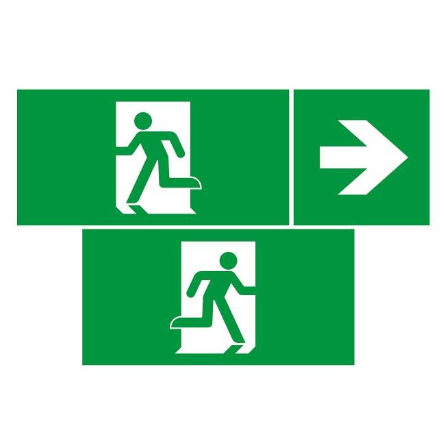 Набор сменных пиктограмм для аварийных панелей PROOF-L Arlight Emg-Proof 055993