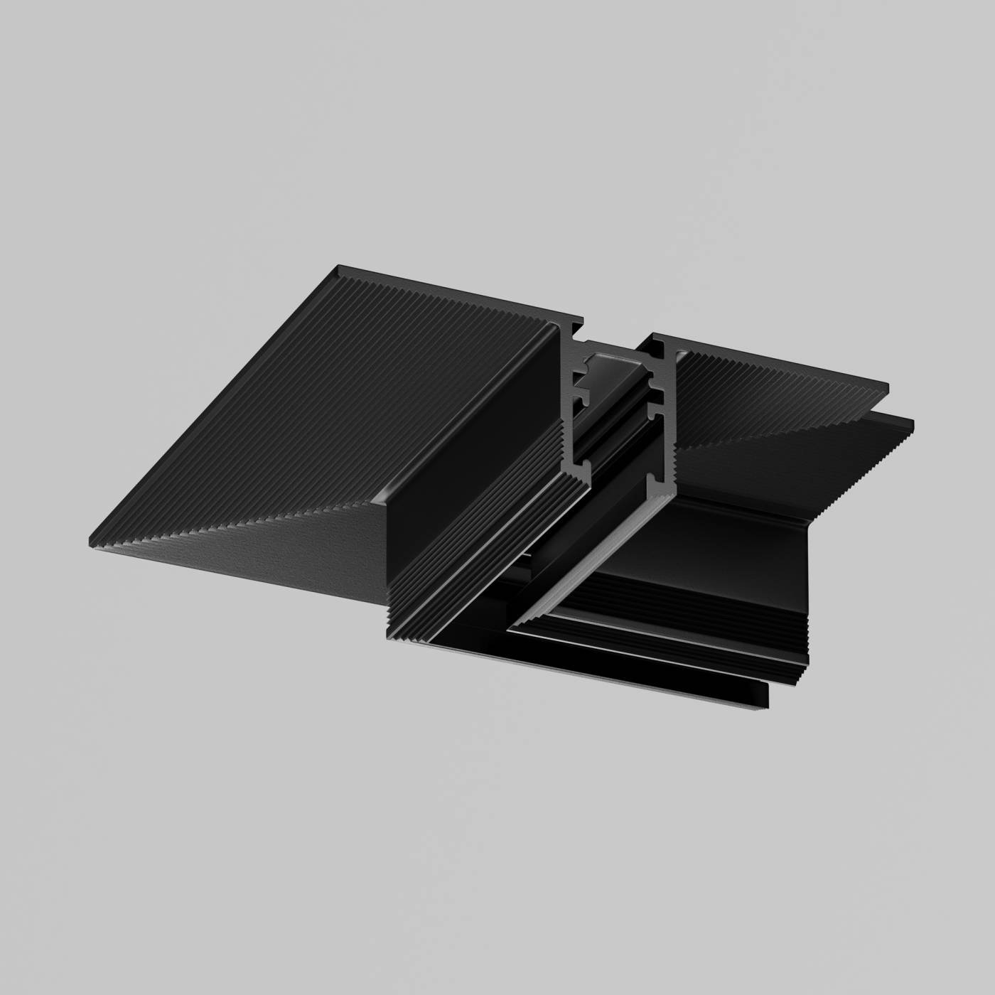 TRA184CL-12B Коннектор угловой встраиваемый под ГКЛ 9,5 мм Maytoni Accessories for tracks Levity TRA184CL-12B