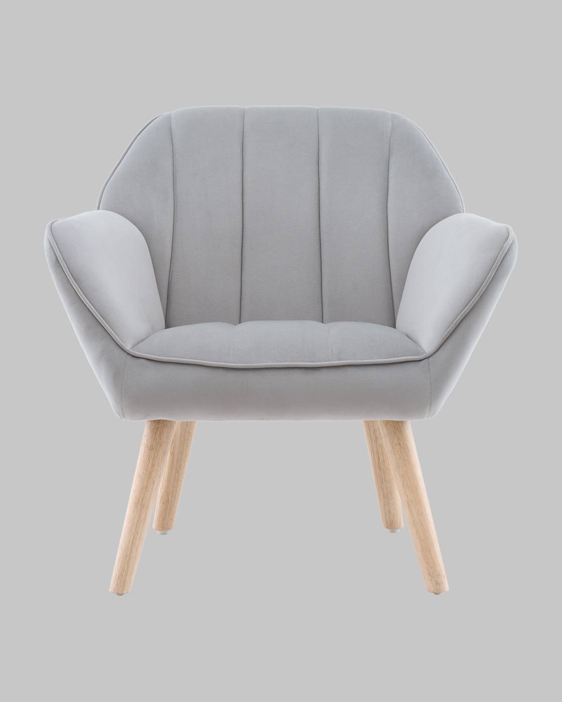 Кресло Stool Group Руди QH-2802K HLR-14 light grey