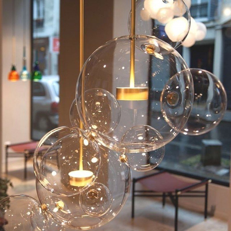 Светильник подвесной Delight Collection Bubbles 9214P/3