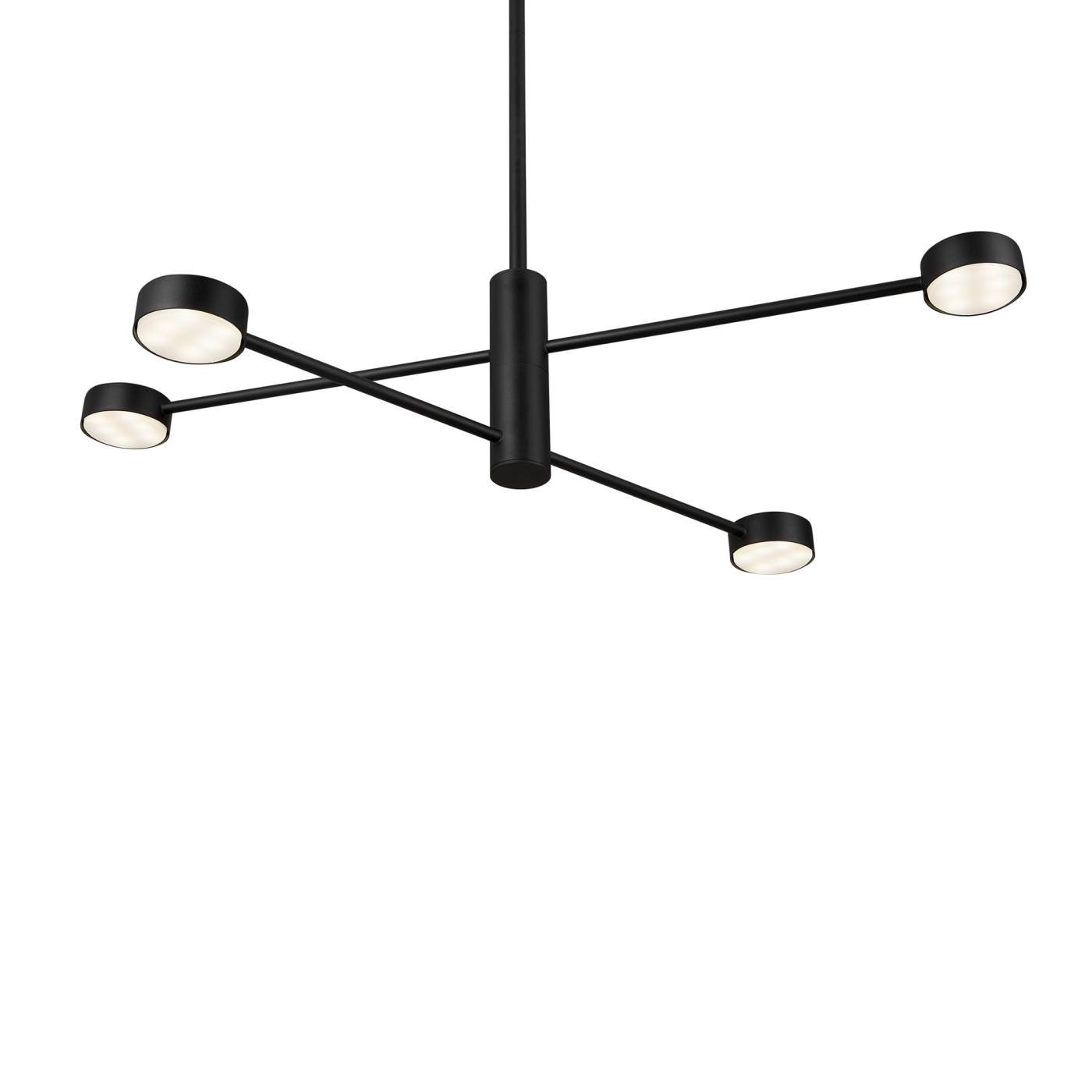 FR5363CL-04B Люстра на штанге Freya Tactic FR5363CL-04B