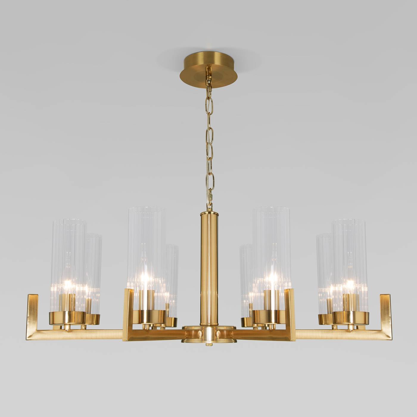 Подвесная люстра Eurosvet Arganie 60133/8 латунь