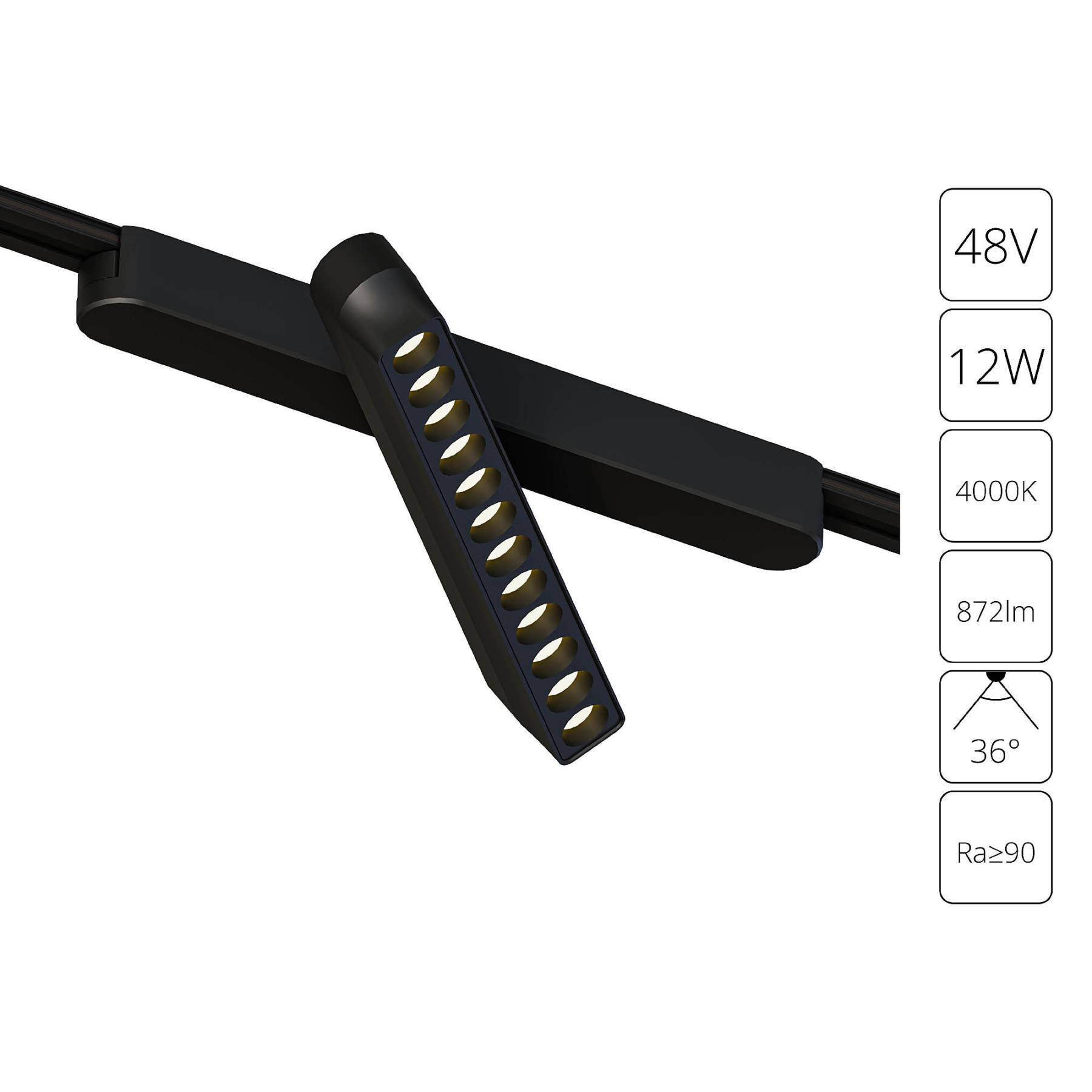 A6161PL-1BK Трековый светильник Arte Lamp Rapid A6161PL-1BK