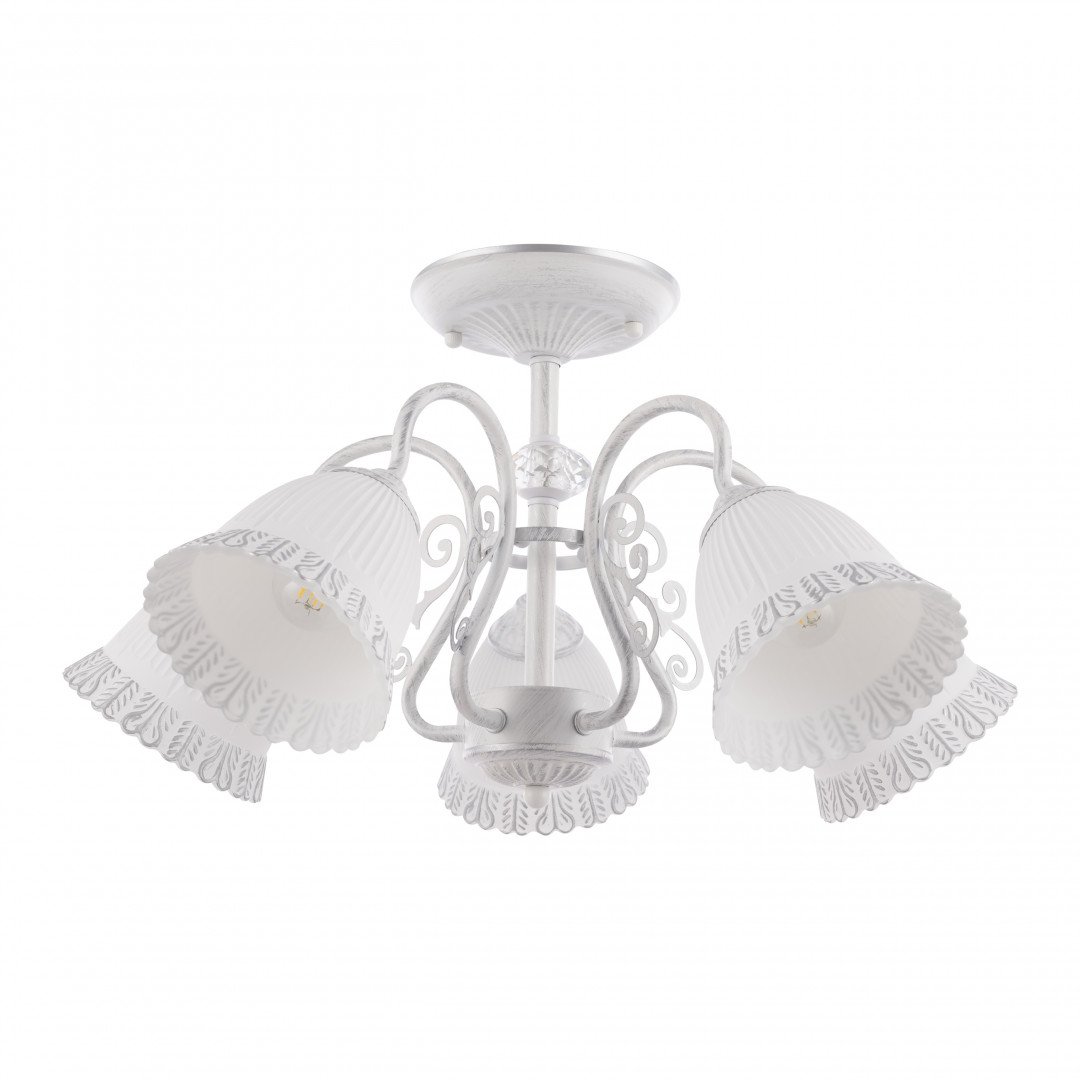 340800/5 WT+SL Потолочная люстра Arte Milano Am340800 340800/5 WT+SL