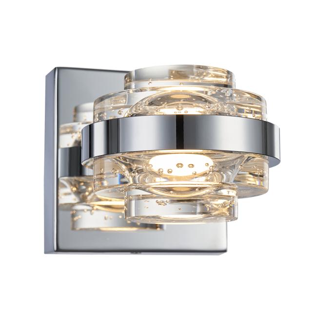 MB22030002-1A chrome/clear Настенное бра Delight Collection Indiana MB22030002-1A chrome/clear