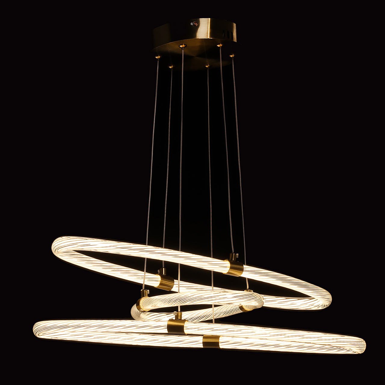 424017201 Подвесная люстра De Markt Мадлен 424017201