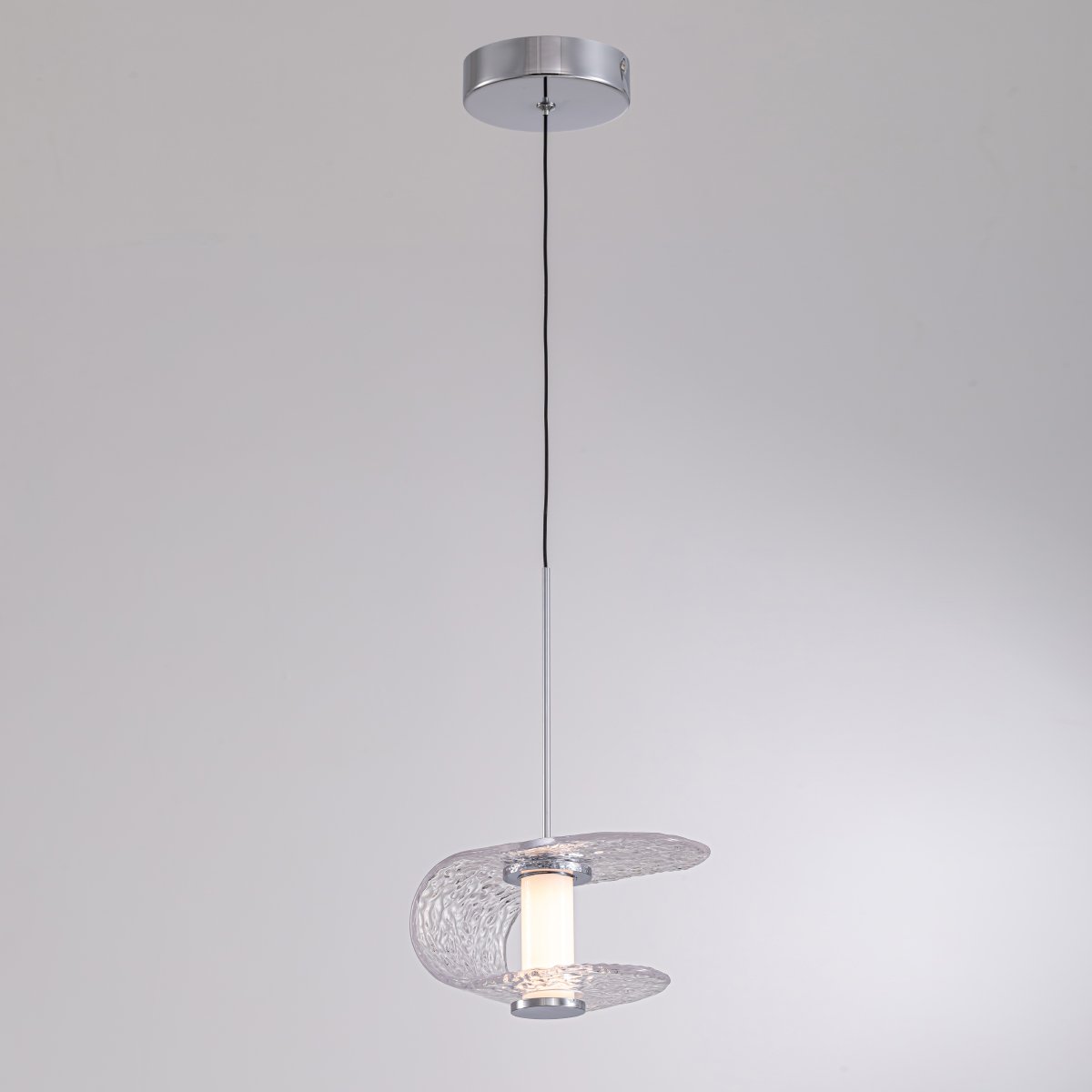 MD24020901-1A chrome/clear Светильник подвесной Delight Collection MD24020901 MD24020901-1A chrome/clear