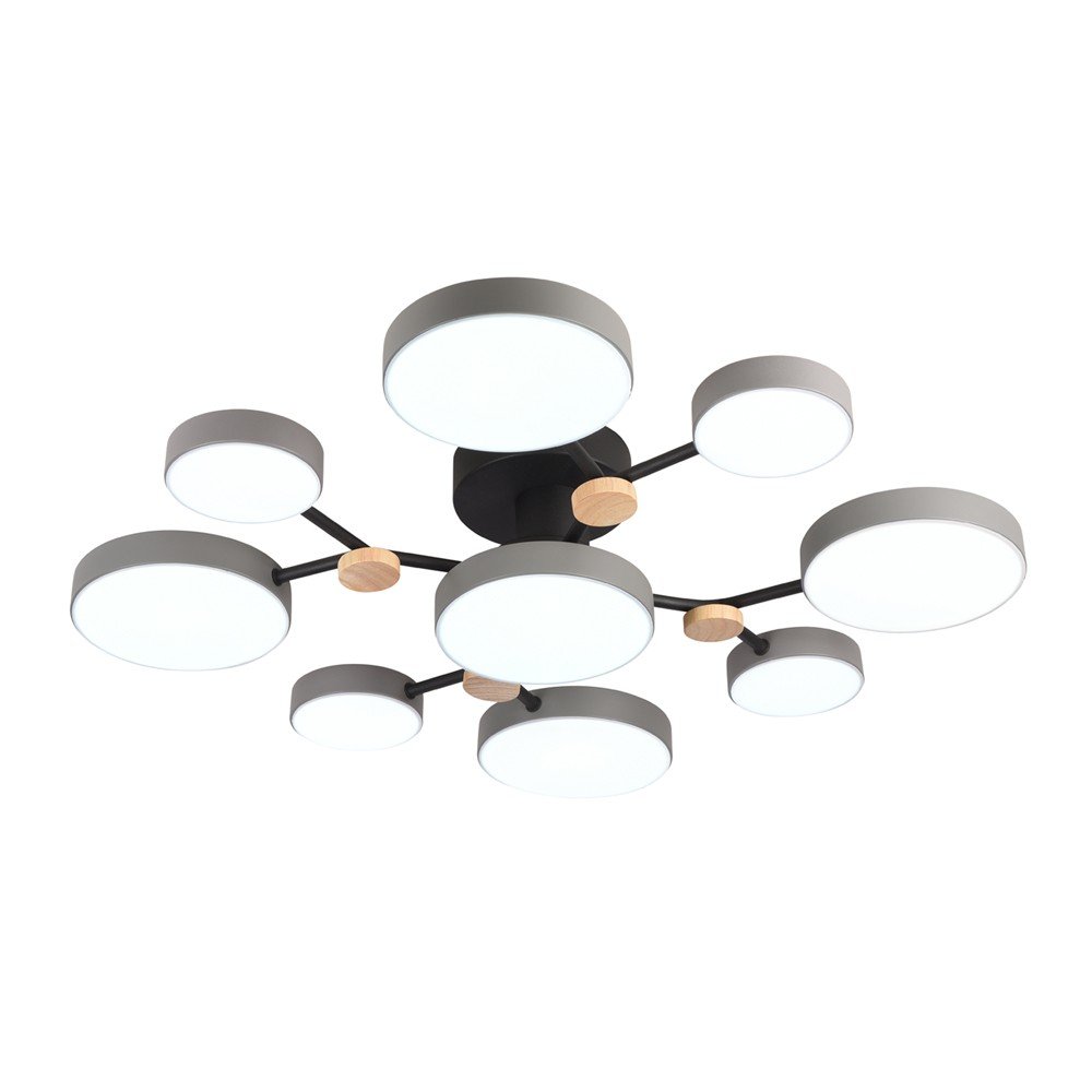 L3201-780 GR Потолочная люстра L LED4U L3201-780 GR