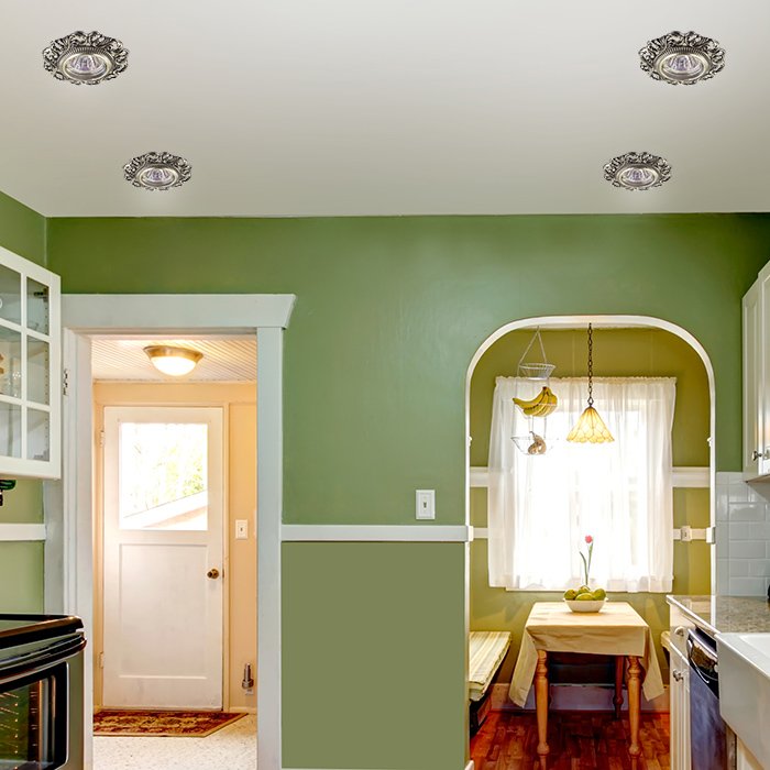 Встраиваемый светильник с узорами Vintage 370026 Novotech