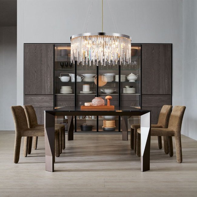 Подвесная люстра Lumien Hall Dzhillian LH0048/12P-CR-CL