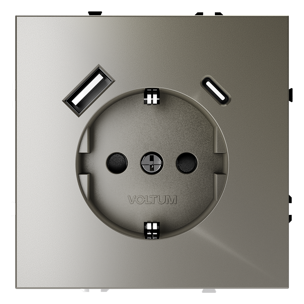 VLS040504 Розетка Voltum S70 VLS040504