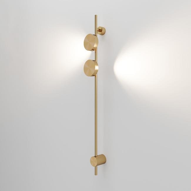 Настенный светильник Elektrostandard Illume Illume латунь (40154/LED) 4000K