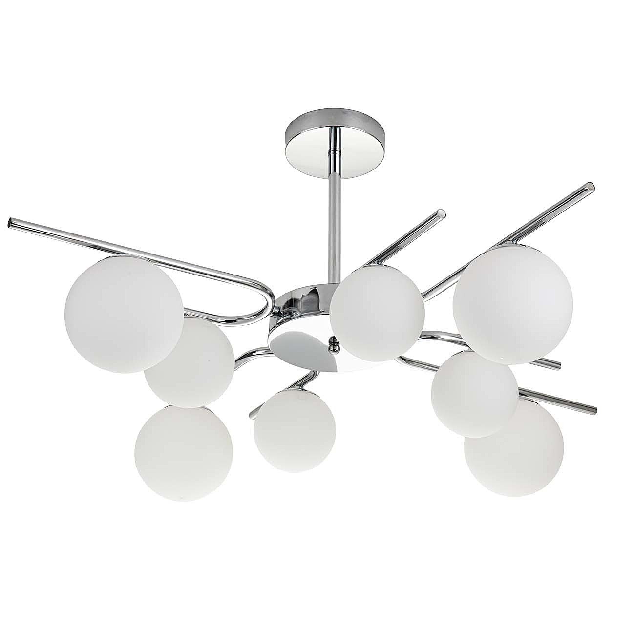 642/8P Silver Потолочная люстра Escada Sphere 642/8P Silver