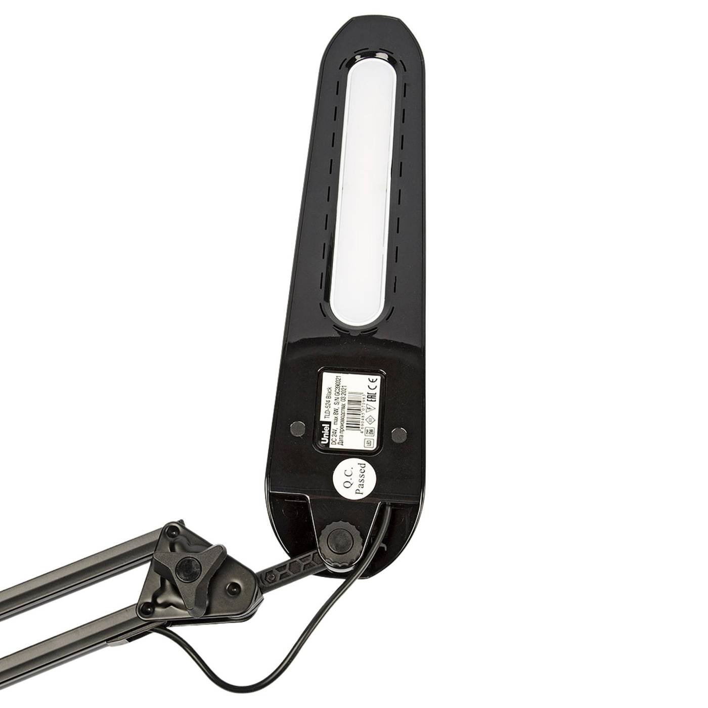 TLD-524 Black/LED/500Lm/4500K/Dimmer Настольная лампа Uniel TLD-524 Black/LED/500Lm/4500K/Dimmer